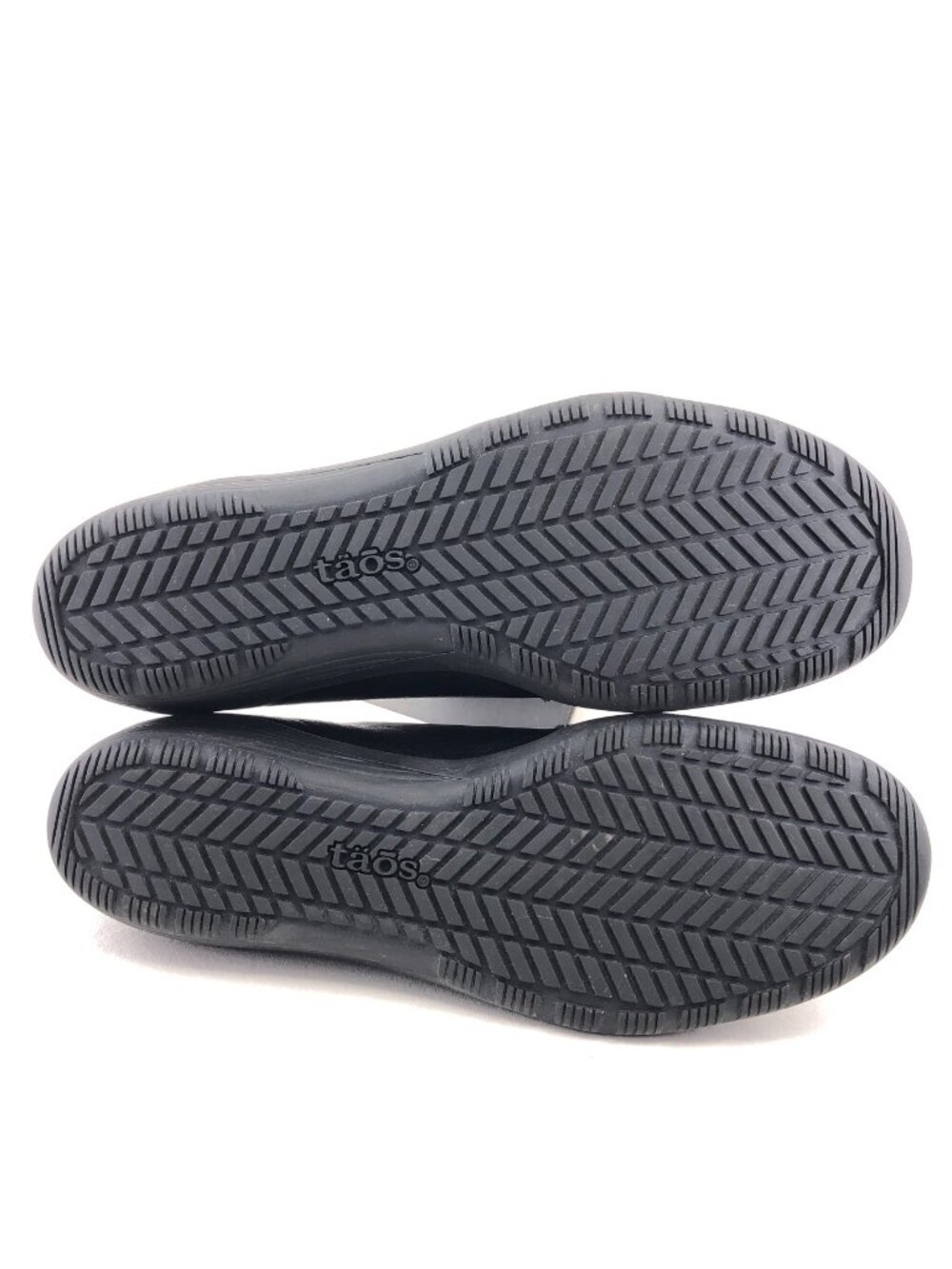 Taos Character Black Leather Zip Casual Flats 9.5 - Picture 7 of 12